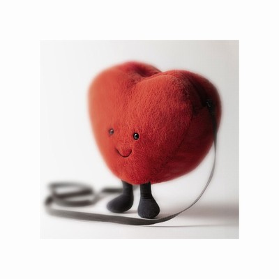 Jellycat Amuseables Heart Bag New Zealand | ESTYJ3076